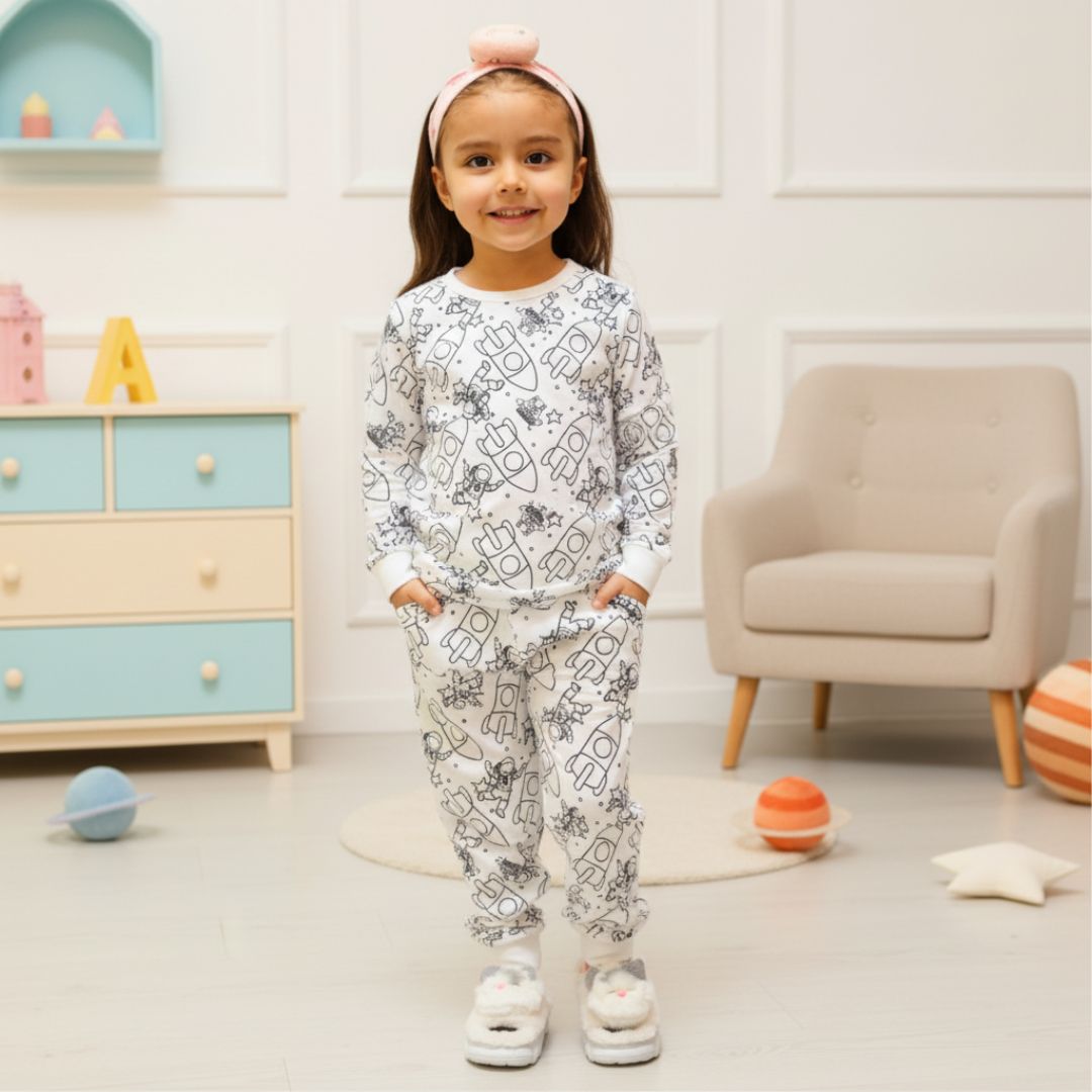 PIJAMAS COLOREABLES